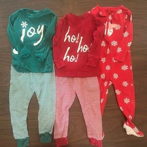 Christmas pajamas from carters 18 months